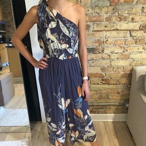 Free People 1 Shoulder Jumpsuit